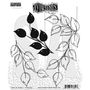 Dyan Reaveley\'s Dylusions Cling Stamp Collections 8.5 X7 -Special Branch (Pack of 1)