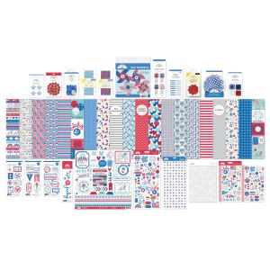 Doodlebug Collection Value Bundle-Land That I Love, Hometown USA (Pack of 1)