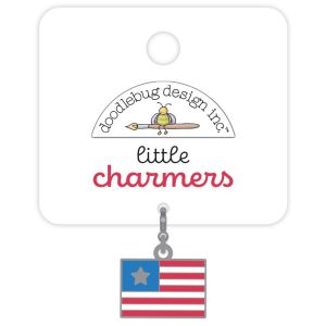 Doodlebug Little Charmers-Stars & Stripes, Hometown USA (Pack of 1)