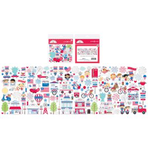 Doodlebug Odds & Ends Die-Cuts-Hometown USA (Pack of 1)