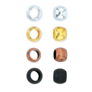 Crimp Bead Variety Pack, Size 1, 1.3 mm / .051 in, I.D., 2.0 mm / .078 in, O.D., 