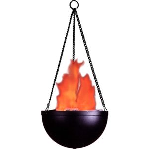 Ve V0106C Hanging Pot Flame Light