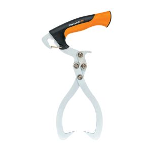 Fiskars Log Tongs, One-Handed Firewood Carrier, 9