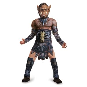 Disguise Durotan Classic Muscle Warcraft Legendary Costume, Small/4-6
