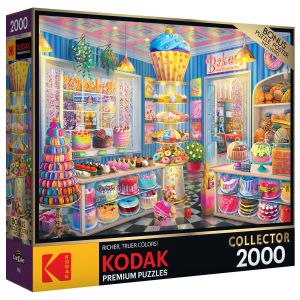 Kodak Collector Jigsaw Puzzle 2000 Pieces 38 X 26 - Main Street Bakery