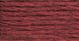 DMC 6 Strand Embroidery Cotton 8.7yd Very Dark Shell Pink Weight is 0.12