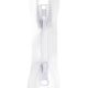 Coats Sport Parka Dual Separating Zipper 30 Inch White