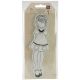 Prima Marketing Julie Nutting Mixed Media Cling Rubber Stamp Doll W Per Pocket Dress