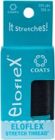 Coats Eloflex Stretch Thread 225yd Box Black