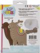 Sew Cute Felt Backpack Clip Kit Llama