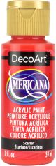 Americana Acrylic Paint 2oz Scarlet