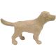 Paper Mache Figurine 4.5 Inch Dog