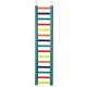 Prevue Pet Products 15 rung Multicolor Wood Bird Ladder 1139