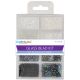 Glass Bead Kit 45g Black And White Classic