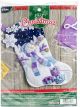 Bucilla Felt Stocking Applique Kit 18 inch Long Frosty Night