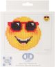 Diamond Dotz Diamond Embroidery Facet Art Kit 4 inch X4 inch Smiling Face