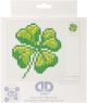 Diamond Dotz Diamond Embroidery Facet Art Kit 6Inch X6Inch Four Leaf Clover