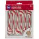 Flavored Candy Spoons 6 Per Pkg Candy Cane Peppermint