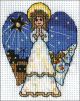 Design Works Counted Cross Stitch Kit 2 Inch X3 Inch Angel 14 Count