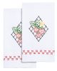 Jack Dempsey Stamped Decorative Hand Towel Pair 17 Inch X28 Inch Strawberries