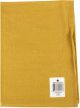 Dunroven House Plain Weave Tea Towel 20 inch X28 inch Solid Pumpkin