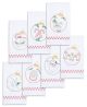 Jack Dempsey Stamped Decorative Hand Towels 17 inch x28 inch 7 Per Pkg Christmas Ornaments