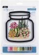 Bucilla Per My 1st Stitch Mini Counted Cross Stitch Kit 3 Inch Frame Terrarium Cactus 14 Count