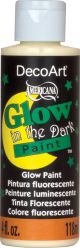 Glow In The Dark Paint 4oz Glo Green