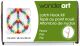 Wonderart Latch Hook Kit 8 Inch X8 Inch Peace