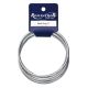 Zinc Metal Rings 3 inch 6 Per Pkg