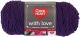 Red Heart With Love Yarn Aubergine Pack of 1 Skein