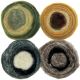 Dimensions Feltworks Roving Rolls 2oz 4 Per Pkg Earth Tone