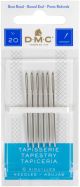 DMC Tapestry Hand Needles Size 20 6 Per Pkg