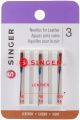 Singer Universal Leather Machine Needles Sizes 14 Per 90 2 And 16 Per 100 1