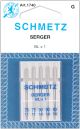 Schmetz Overlock Machine Needles BLX1 Sizes 11/75 2 and 14/90 3 