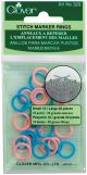 Clover Stitch Marker Rings Small Per Large 30 Per Pkg