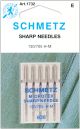 Schmetz Microtex Sharp Machine Needles Size 8 60 5 Per Pkg