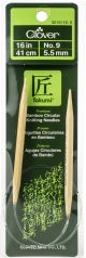 Takumi Bamboo Circular Knitting Needles 16 Inch Size 9 Per 5.5mm