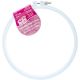 Bates Plastic Embroidery Hoop Light Blue Size 7 Inch