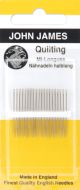 John James Quilting Per Betweens Hand Needles Size 12 12 Per Pkg