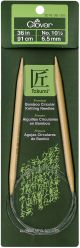 Takumi Bamboo Circular Knitting Needles 36 inch Size 10.5/6.5mm