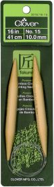 Takumi Bamboo Circular Knitting Needles 16 Inch Size 15 Per 10mm