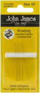 John James Beading Hand Needles Size 15 8 Per Pkg