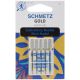 Schmetz Gold Embroidery Machine Needles Size 14 Per 90 5 Per Pkg