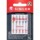 Singer Universal Regular Point Overlock Machine Needles Sizes 11 Per 80 2 14 Per 90 2 And 16 Per 100 1