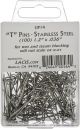 Lacis T Pins 1.2 Inch 100 Per Pkg