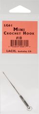 Lacis Mini Crochet Hook 2.25 Inch 10