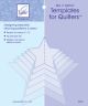 June Tailor MixN Match Templates For Quilters 6 Per Pkg Star