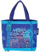 Laurel Burch Mini Bag 11 inch X3 inch X8 inch Indigo Cats