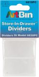 ArtBin Store In Drawer Dividers 10 Per Pkg Fits 6830PC